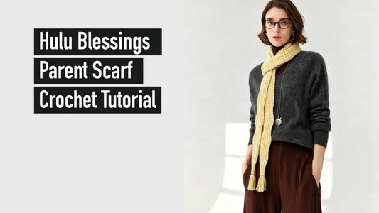 Hulu Blessings Parent Scarf Crochet Tutorial