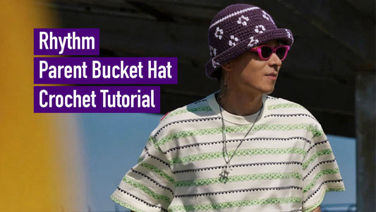Rhythm Parent Bucket Hat Crochet Tutorial