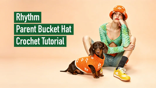 Rhythm Parent Bucket Hat Crochet Tutorial Cover
