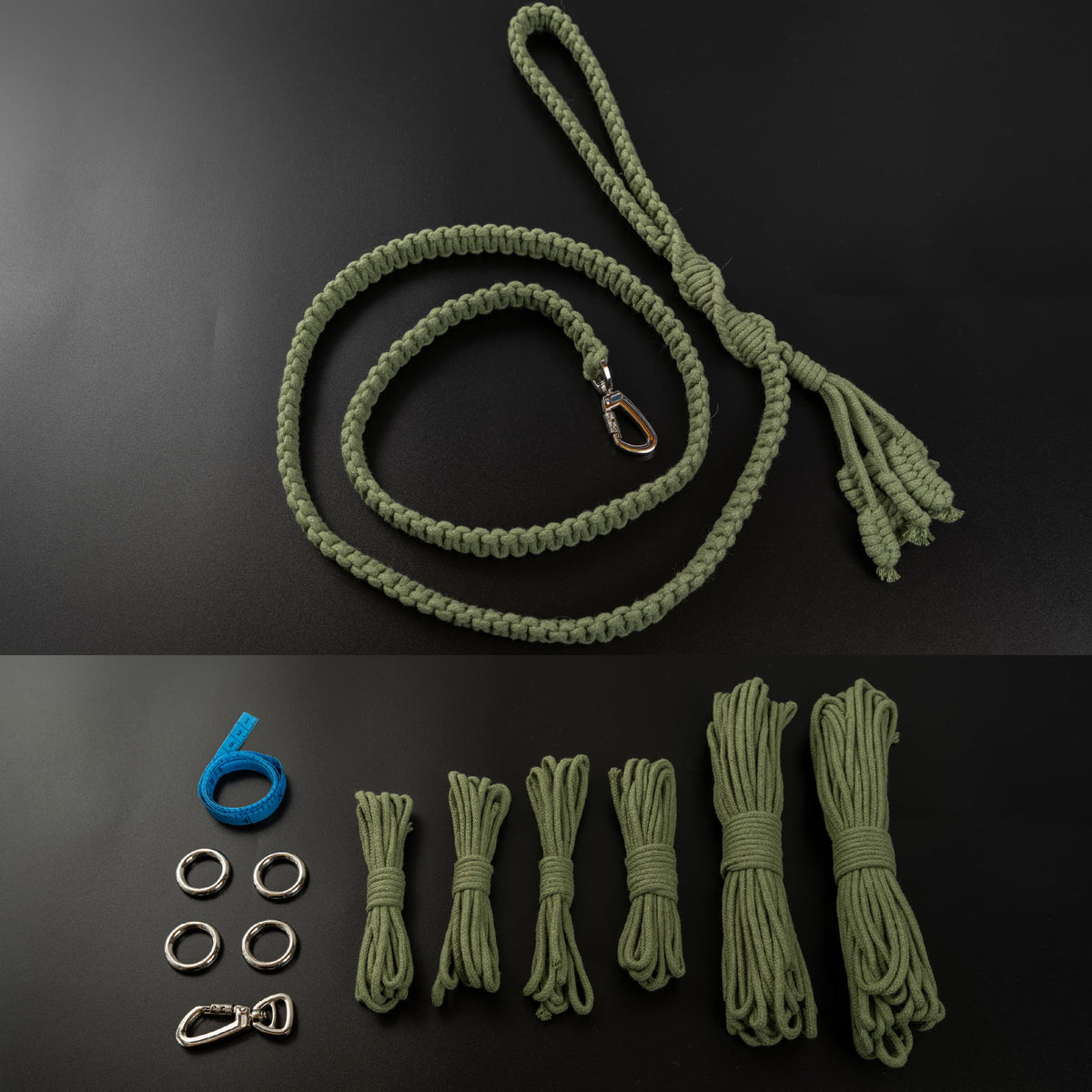 Hand Loop Parallel Single Color Leash Kit