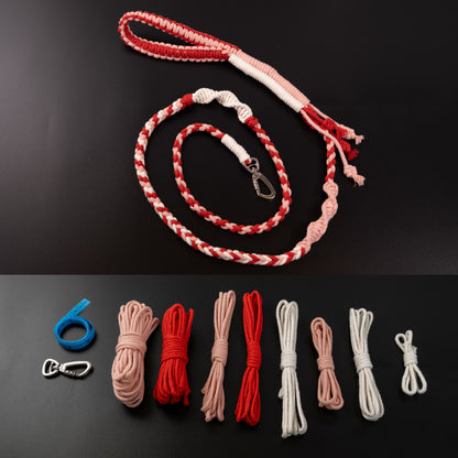 Shoulder Loop Mixed-Knot 3-Color Leash Kit