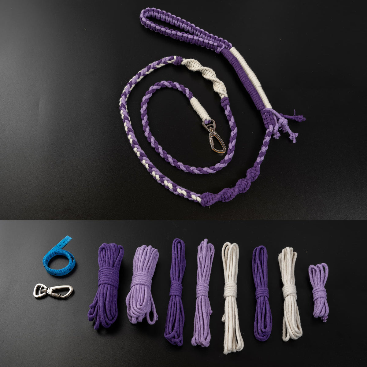 Shoulder Loop Mixed-Knot 3-Color Leash Kit