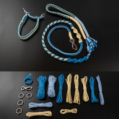 Shoulder Loop Mixed-Knot 3-Color Leash Kit