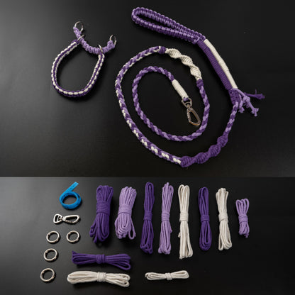 Shoulder Loop Mixed-Knot 3-Color Leash Kit