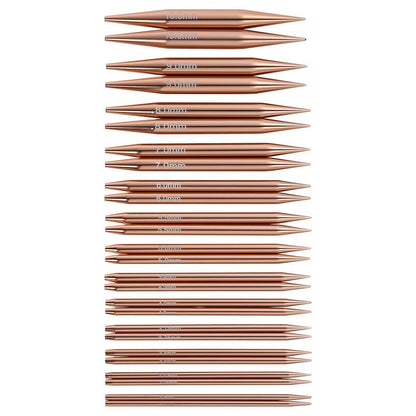 Interchangeable Circular Knitting Needles Tips - Rose Gold