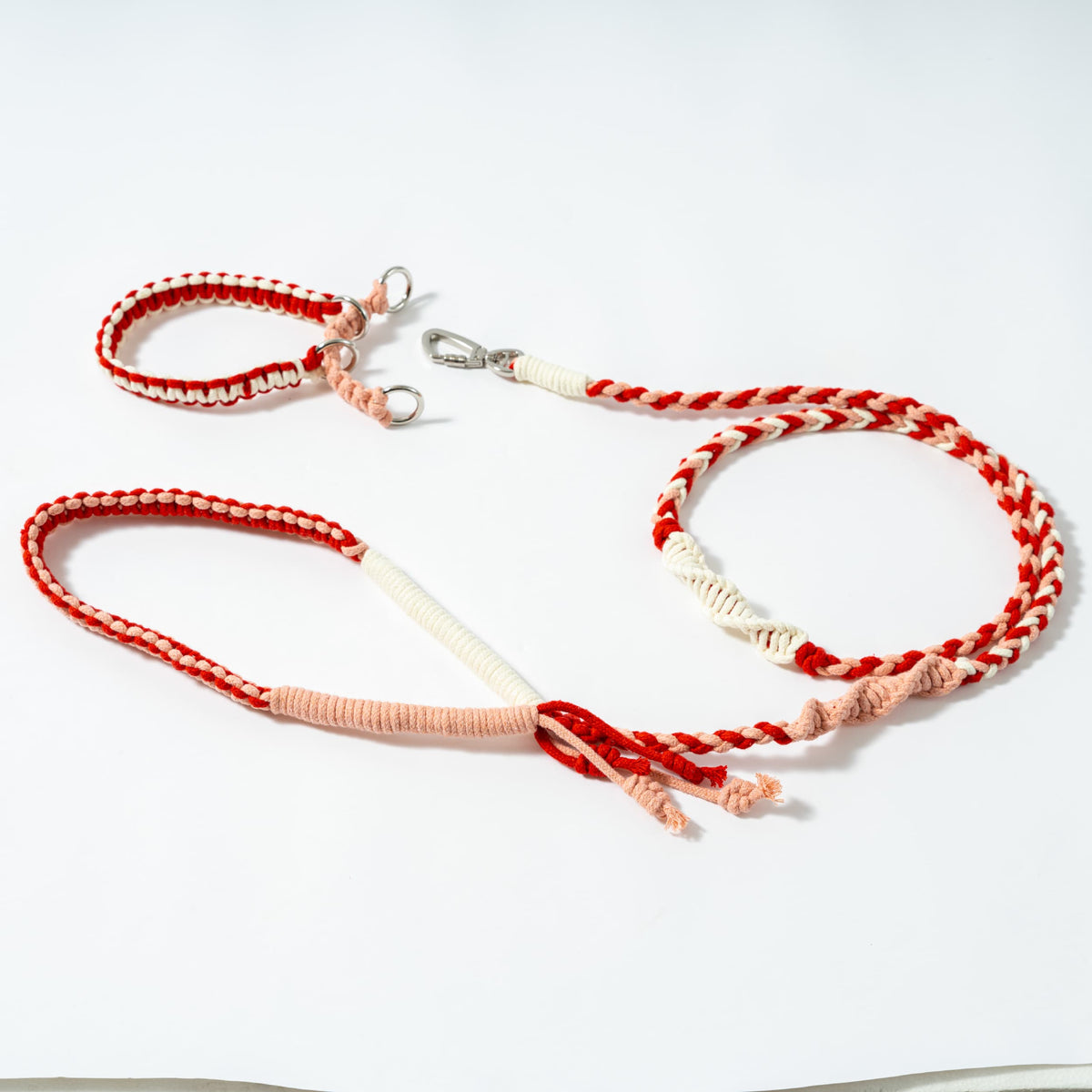 Shoulder Loop Mixed-Knot 3-Color Leash Kit