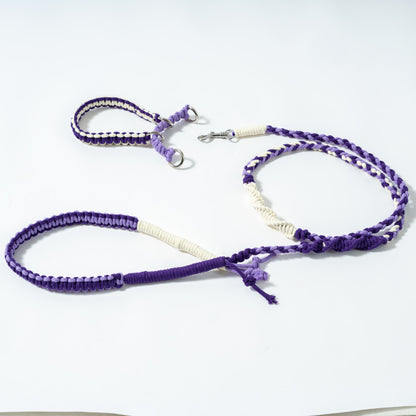 Shoulder Loop Mixed-Knot 3-Color Leash Kit