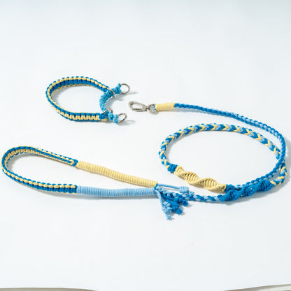 Shoulder Loop Mixed-Knot 3-Color Leash Kit