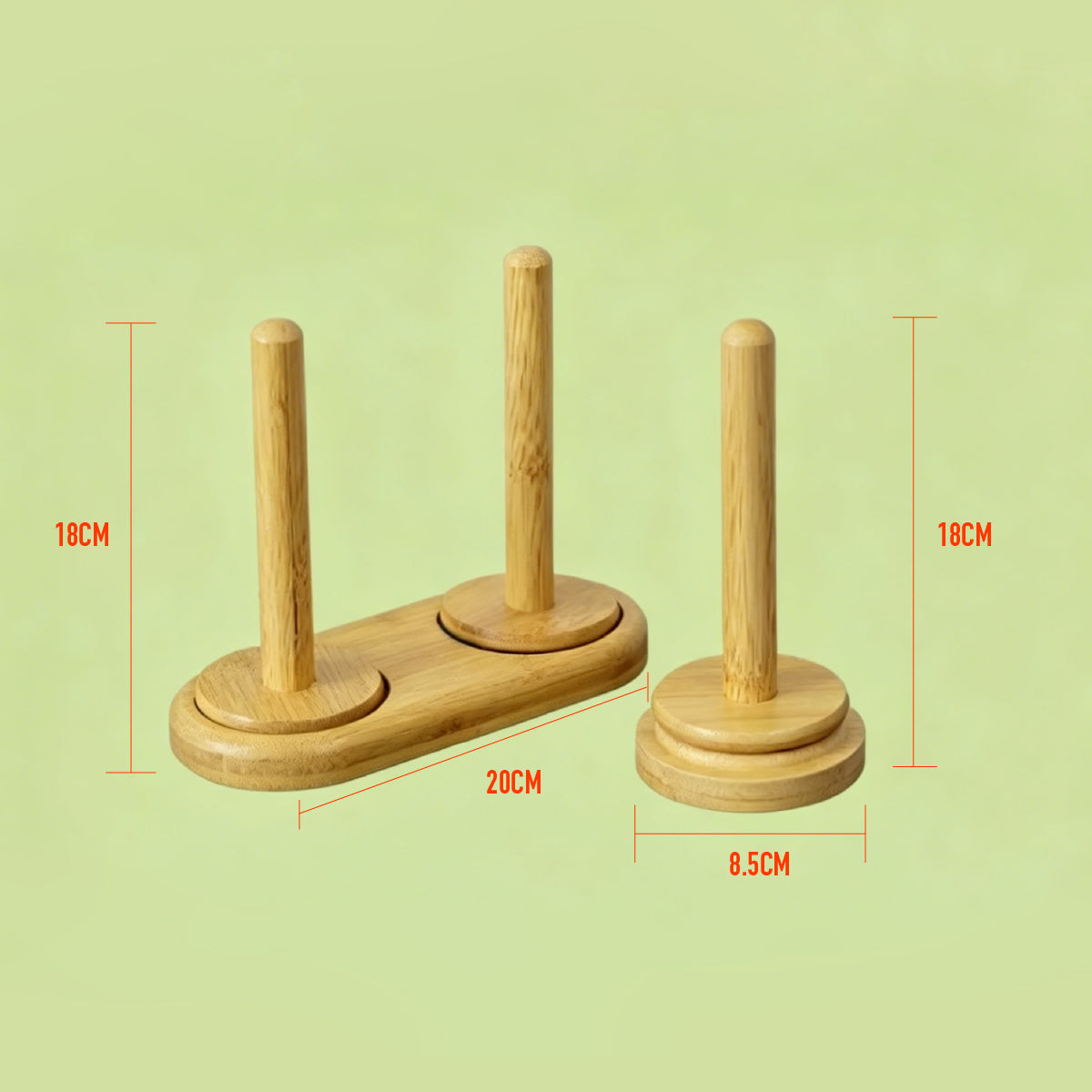 Wooden Spool Rack Dimensions