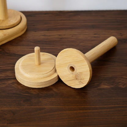 Wooden Spool Rack Single Disassembled